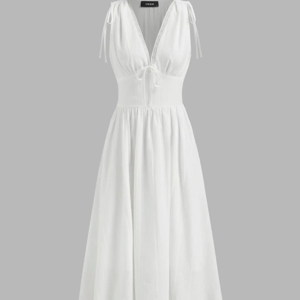 Cider White Dress